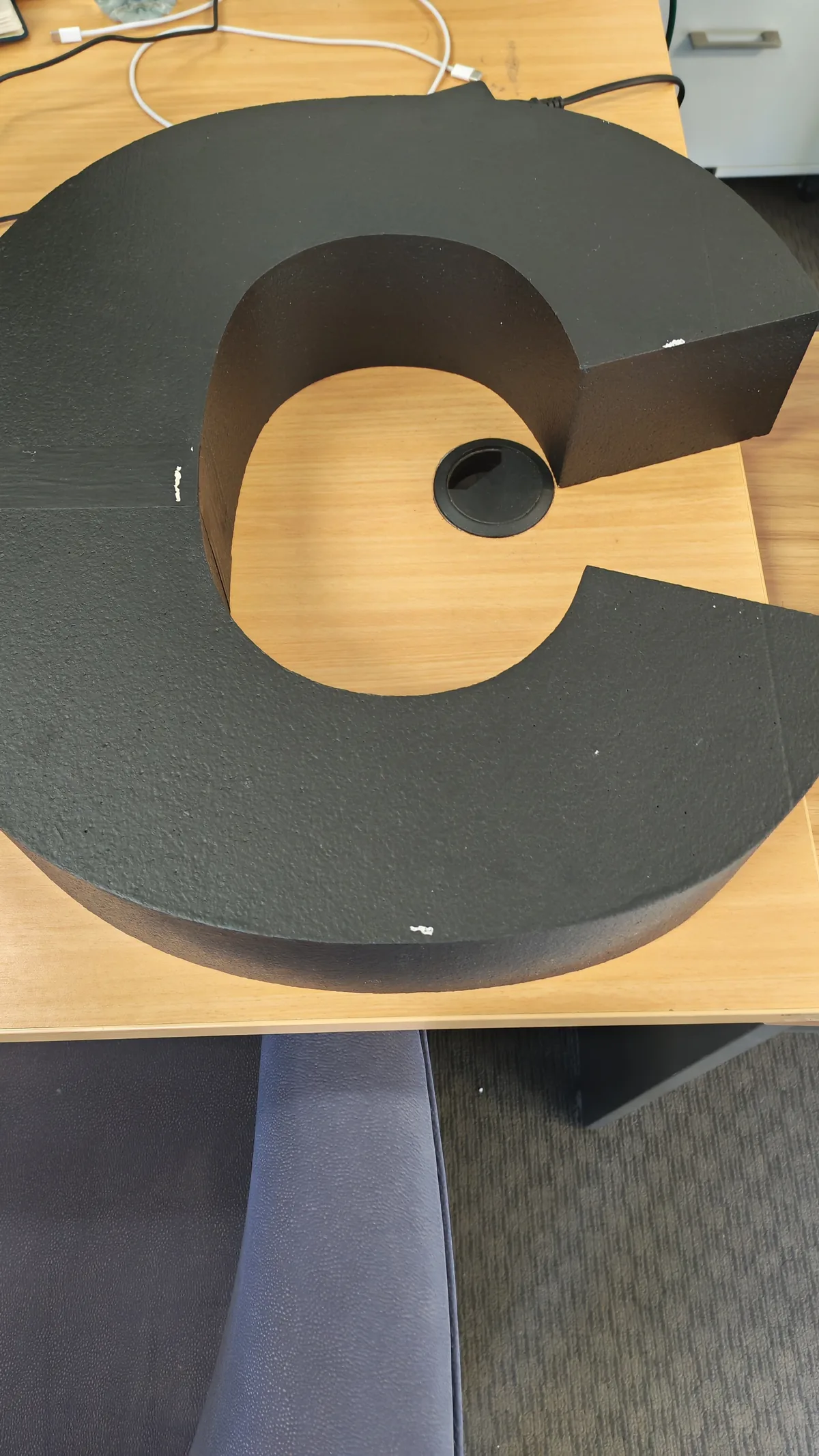 Basic M grade painted EPS foam sample