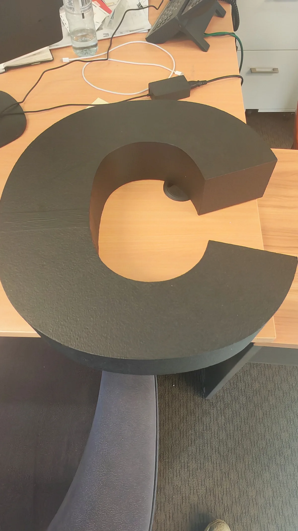 Standard H grade painted EPS foam sample