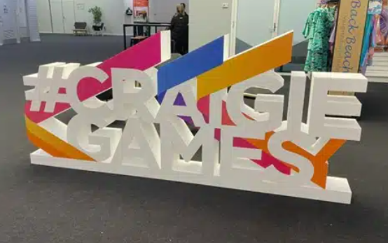 Foam letters and display signage